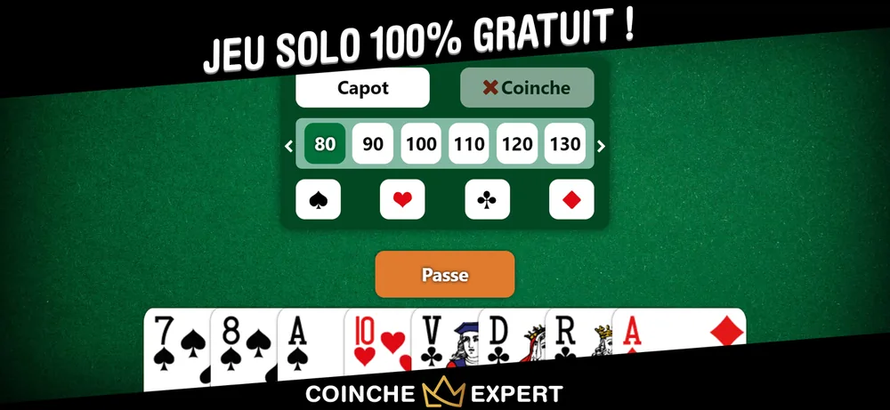 L'application Coinche Contrée Expert